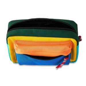 Pen+Gear Multi-Compartment Pencil Pouch, Blue - Image 4