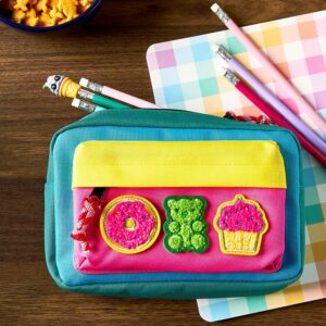 Pen+Gear Multi-Compartment Pencil Pouch, Blue - Image 9