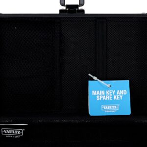 The Vaultz Locking Supplies and Pencil Box- Black Box - Image 6