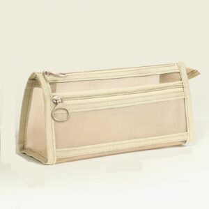 Boovnll Plastic Pencil Box - Large Capacity Stackable Clear Snap-Tight Lid Pencil Box for Pencil Markers - Storage Box for Home, Office Supplies, Pencil Case - Image 6