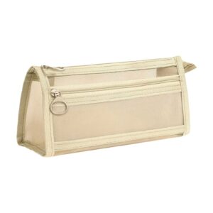 Boovnll Plastic Pencil Box - Large Capacity Stackable Clear Snap-Tight Lid Pencil Box for Pencil Markers - Storage Box for Home, Office Supplies, Pencil Case - Image 7