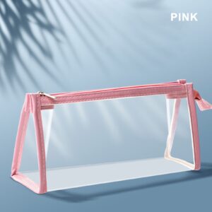 Boovnll Plastic Pencil Box - Large Capacity Stackable Clear Snap-Tight Lid Pencil Box for Pencil Markers - Storage Box for Home, Office Supplies, Pencil Case - Image 21