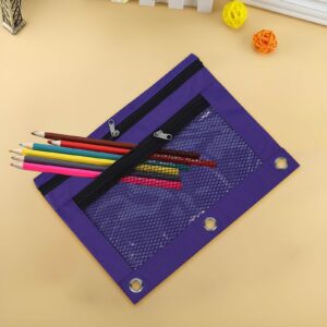 Boovnll Plastic Pencil Box - Large Capacity Stackable Clear Snap-Tight Lid Pencil Box for Pencil Markers - Storage Box for Home, Office Supplies, Pencil Case - Image 36