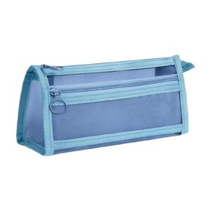 Boovnll Plastic Pencil Box - Large Capacity Stackable Clear Snap-Tight Lid Pencil Box for Pencil Markers - Storage Box for Home, Office Supplies, Pencil Case - Image 43