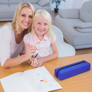 Boovnll Plastic Pencil Box - Large Capacity Stackable Clear Snap-Tight Lid Pencil Box for Pencil Markers - Storage Box for Home, Office Supplies, Pencil Case - Image 48