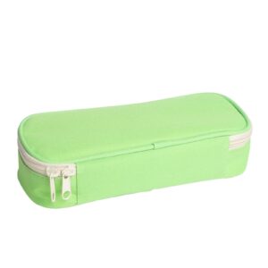 Suncoda Plastic Snap Tight Lid Large Pencil Box, White - Image 18