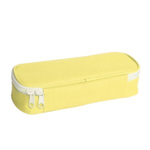 Suncoda Plastic Snap Tight Lid Large Pencil Box, White - Image 21