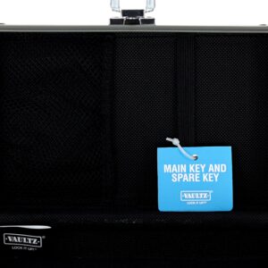 The Vaultz Locking Supplies and Pencil Box- Black Box - Image 30