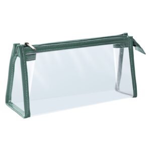 Boovnll Plastic Pencil Box - Large Capacity Stackable Clear Snap-Tight Lid Pencil Box for Pencil Markers - Storage Box for Home, Office Supplies, Pencil Case - Image 74