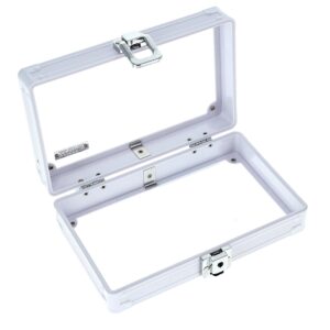 The Vaultz Locking Supplies and Pencil Box- Black Box - Image 35