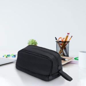 Goattoy Transparent Plastic Pencil Box Large Capacity Pencil Case Pencil Pouch for Ki-ds Gi-rls Bo-ys Adults Scho-ol & Office Supplies Gifts for Ki-ds Stu-dents - Image 13