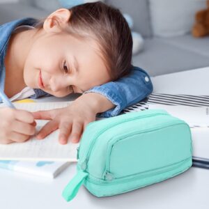 Goattoy Transparent Plastic Pencil Box Large Capacity Pencil Case Pencil Pouch for Ki-ds Gi-rls Bo-ys Adults Scho-ol & Office Supplies Gifts for Ki-ds Stu-dents - Image 25