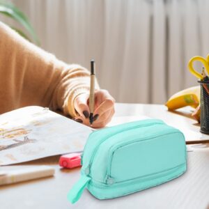 Goattoy Transparent Plastic Pencil Box Large Capacity Pencil Case Pencil Pouch for Ki-ds Gi-rls Bo-ys Adults Scho-ol & Office Supplies Gifts for Ki-ds Stu-dents - Image 26