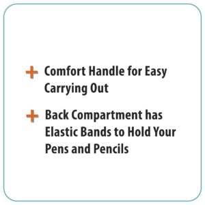 Pen+Gear Glitter Rainbow Pencil Case, Multi-color, Perfect for All Educational Levels--Elementary, Middle School, High School, College, and Adult Professionals - Image 3