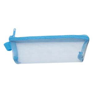 FAMTKT Clear PVC Zipper Pen Pencil Case, Big Capacity Pencil Bag Makeup Pouch Portable Toiletries and Makeup Storage Bag for Office Stationery Travel Storage (Black) on Clearance - Image 55