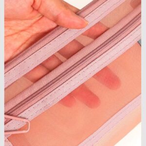 Boovnll Plastic Pencil Box - Large Capacity Stackable Clear Snap-Tight Lid Pencil Box for Pencil Markers - Storage Box for Home, Office Supplies, Pencil Case - Image 114