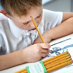 Lilixerw Double Hole Pencil Sharpener with Cover,Colorful Pencil Sharpener Portable Oval Manual Pencil Sharpener Office Supplies - Image 49