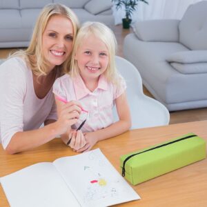 Boovnll Plastic Pencil Box - Large Capacity Stackable Clear Snap-Tight Lid Pencil Box for Pencil Markers - Storage Box for Home, Office Supplies, Pencil Case - Image 122