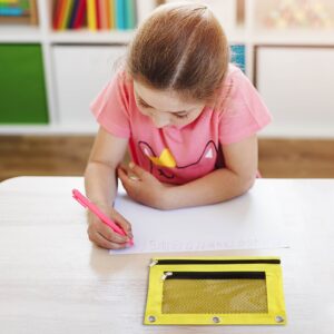 FAMTKT Clear PVC Zipper Pen Pencil Case, Big Capacity Pencil Bag Makeup Pouch Portable Toiletries and Makeup Storage Bag for Office Stationery Travel Storage (Black) on Clearance - Image 68