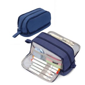 Goattoy Transparent Plastic Pencil Box Large Capacity Pencil Case Pencil Pouch for Ki-ds Gi-rls Bo-ys Adults Scho-ol & Office Supplies Gifts for Ki-ds Stu-dents - Image 51