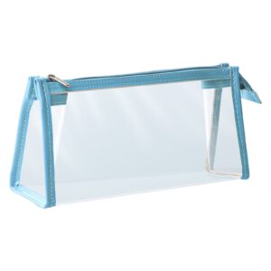 Boovnll Plastic Pencil Box - Large Capacity Stackable Clear Snap-Tight Lid Pencil Box for Pencil Markers - Storage Box for Home, Office Supplies, Pencil Case - Image 128