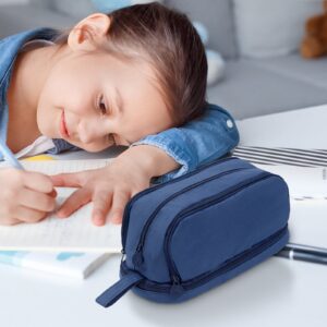 Goattoy Transparent Plastic Pencil Box Large Capacity Pencil Case Pencil Pouch for Ki-ds Gi-rls Bo-ys Adults Scho-ol & Office Supplies Gifts for Ki-ds Stu-dents - Image 55