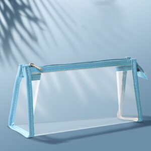 Boovnll Plastic Pencil Box - Large Capacity Stackable Clear Snap-Tight Lid Pencil Box for Pencil Markers - Storage Box for Home, Office Supplies, Pencil Case - Image 131