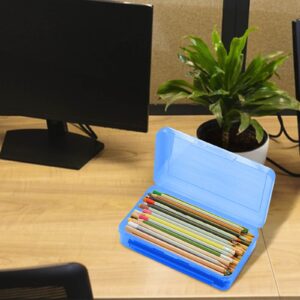 Lilixerw Double Hole Pencil Sharpener with Cover,Colorful Pencil Sharpener Portable Oval Manual Pencil Sharpener Office Supplies - Image 64