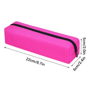 Boovnll Plastic Pencil Box - Large Capacity Stackable Clear Snap-Tight Lid Pencil Box for Pencil Markers - Storage Box for Home, Office Supplies, Pencil Case - Image 135