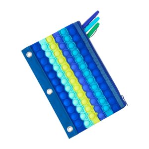 Pen+Gear Rainbow Bubble Popper Binder Pouch, Purple Pencil Cases for Primary School - Image 17