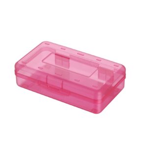 Goattoy Transparent Plastic Pencil Box Large Capacity Pencil Case Pencil Pouch for Ki-ds Gi-rls Bo-ys Adults Scho-ol & Office Supplies Gifts for Ki-ds Stu-dents - Image 69