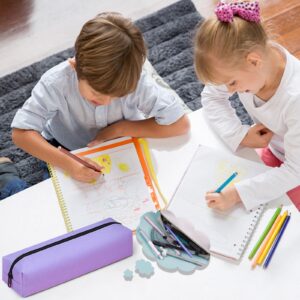 Boovnll Plastic Pencil Box - Large Capacity Stackable Clear Snap-Tight Lid Pencil Box for Pencil Markers - Storage Box for Home, Office Supplies, Pencil Case - Image 144