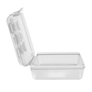 Sterilite Small Pencil Box Plastic, Clear - Image 6