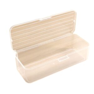 Lzobxe Plastic Pencil Box Extra Large Capacity, Clear - Image 36