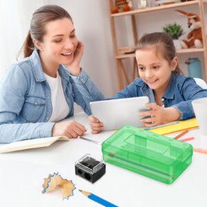 Lzobxe Plastic Pencil Box Extra Large Capacity, Clear - Image 46