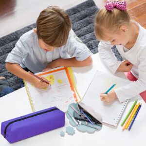 Boovnll Plastic Pencil Box - Large Capacity Stackable Clear Snap-Tight Lid Pencil Box for Pencil Markers - Storage Box for Home, Office Supplies, Pencil Case - Image 170