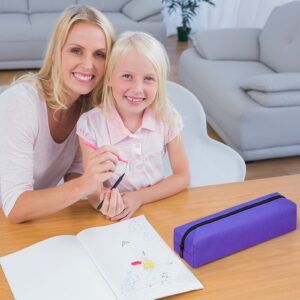 Boovnll Plastic Pencil Box - Large Capacity Stackable Clear Snap-Tight Lid Pencil Box for Pencil Markers - Storage Box for Home, Office Supplies, Pencil Case - Image 171