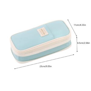 JMKQLZ Pencil Case, Big Capacity Clear Pencil Pouch Pen Bag with Zipper Closure, Cute Stationery Organizer Transparent Makeup Bag for Adult Office Supplies - Image 76