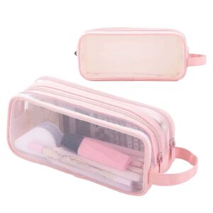 RXIRUCGD Pen Sharpener, 4pc Pencil Sharpeners - Double Hole Sharpener for Classroom Supplies, Colored Pencil Sharpener for Supplies. Handheld Pencil and Crayon Sharpener(Random Color),Pink - Image 191