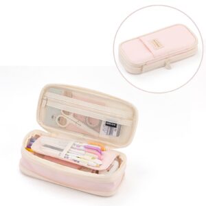 JMKQLZ Pencil Case, Big Capacity Clear Pencil Pouch Pen Bag with Zipper Closure, Cute Stationery Organizer Transparent Makeup Bag for Adult Office Supplies - Image 104
