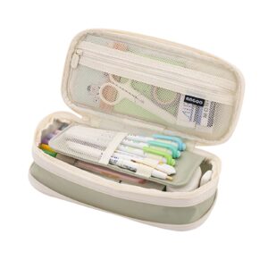 JMKQLZ Pencil Case, Big Capacity Clear Pencil Pouch Pen Bag with Zipper Closure, Cute Stationery Organizer Transparent Makeup Bag for Adult Office Supplies - Image 114