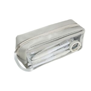 JMKQLZ Pencil Case, Big Capacity Clear Pencil Pouch Pen Bag with Zipper Closure, Cute Stationery Organizer Transparent Makeup Bag for Adult Office Supplies - Image 116