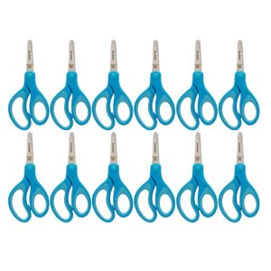 Scotch Blunt Tip Soft Grip Scissors, 5 Inches, Stainless Steel Blade, Pack of 12 - Image 2