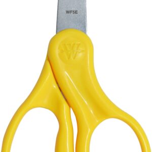 Westcott 5" Stainless Steel Kids Scissors Caddy, Pointed, Assorted Colors, 24-Pairs, Preschool Level - Image 5