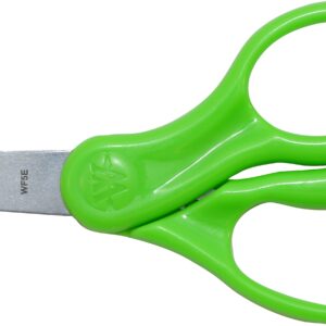 Westcott 5" Stainless Steel Kids Scissors Caddy, Pointed, Assorted Colors, 24-Pairs, Preschool Level - Image 7