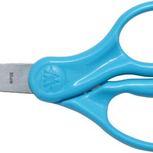 Westcott 5" Stainless Steel Kids Scissors Caddy, Pointed, Assorted Colors, 24-Pairs, Preschool Level - Image 11