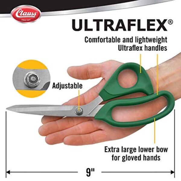 Clauss Multipurpose,Shears,Straight,9 In. L 18160