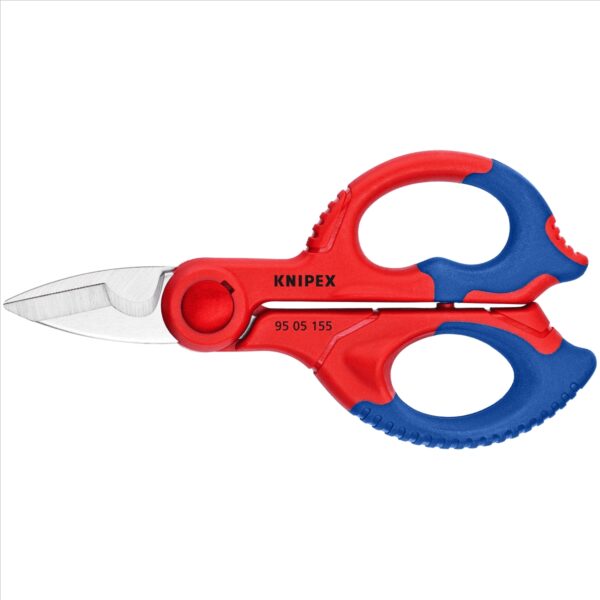 Knipex 9505155SBA Electrician’s Shears w/ Plastic Belt Case