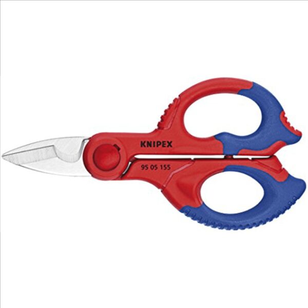 Knipex 9505155SBA Electrician’s Shears w/ Plastic Belt Case