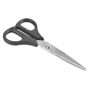 Westcott Multipurpose Scissors, All Purpose Plus+, 5", Stainless Steel, Straight, Black, for Office, 1-Count - Image 2